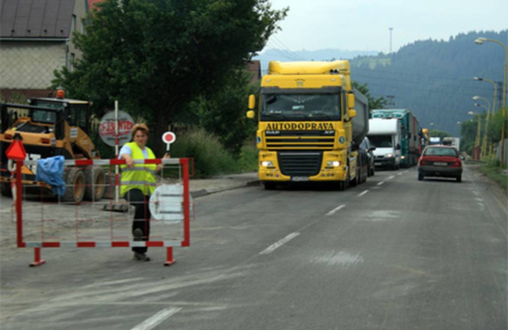 Foto: Cesta  I-11 v Svrčinovci bude úplne uzatvorená