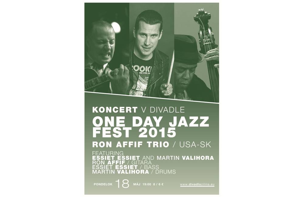 One Day Jazz Fest 2015 už dnes na Telke v meste