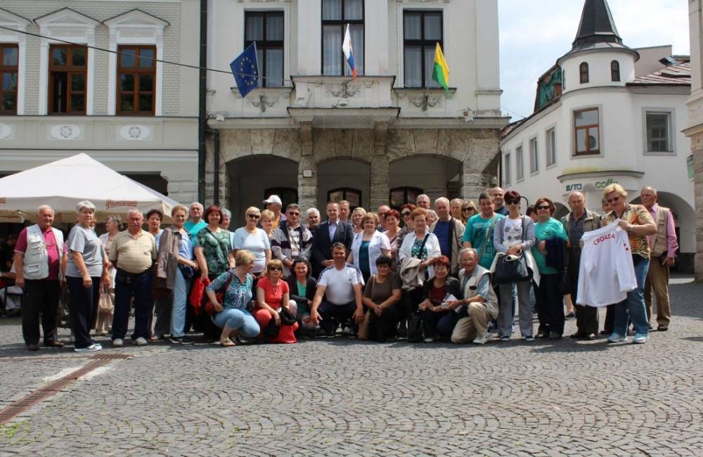 Foto: Chorváti so slovenskými koreňmi navštívili Žilinu
