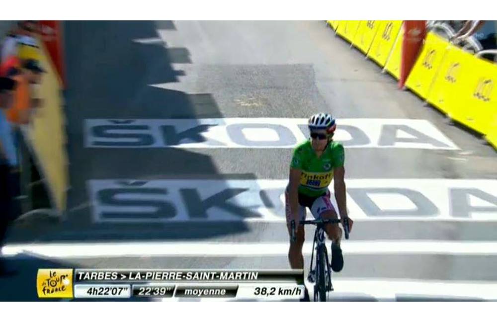 Foto: Tour de France sa presunulo do kopcov, Peter Sagan prišiel o zelený dres