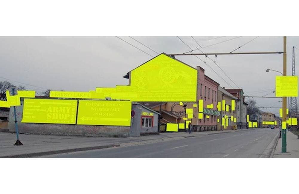 Foto: V Žiline sa nachádza 5000 reklamných zariadení, mesto zbúra 100 nelegálnych plôch