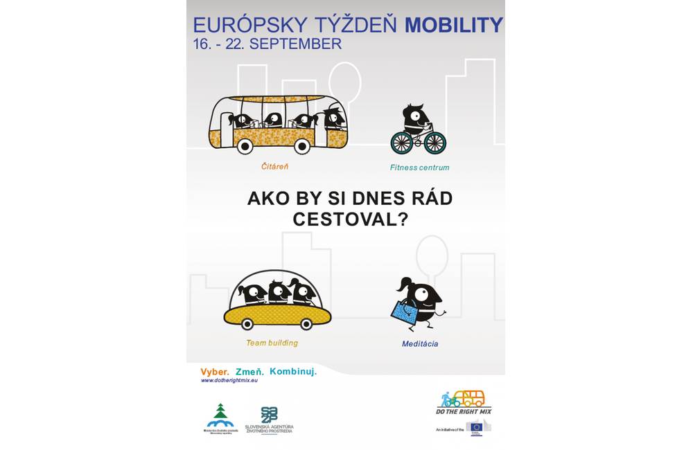 Foto: Blíži sa Európsky týždeň mobility - čo všetko nás čaká?