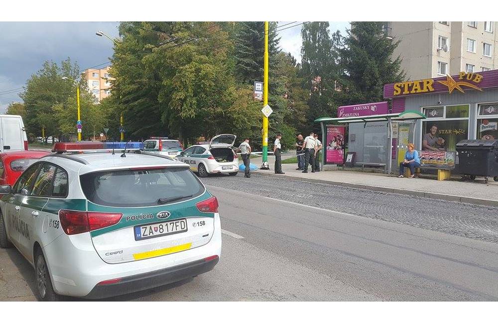 Foto: Prvá správa: Na zastávke Matice Slovenskej odpadol starší muž, oživiť sa ho nepodarilo