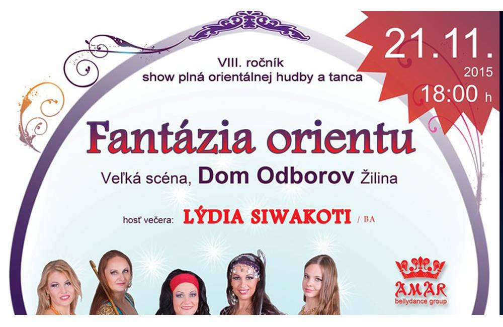 Foto: VIII. ročník okúzľujúcej show „FANTÁZIA ORIENTU“ už 21.11.2015
