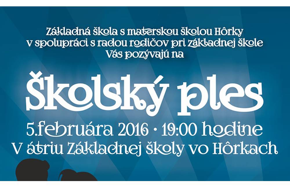 Foto: Školský ples ZŠ Hôrky - 05.02.2016