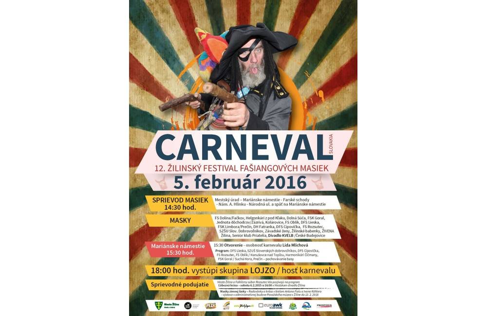 Foto: V piatok 5. februára prejde ulicami mesta karnevalový sprievod fašiangových masiek