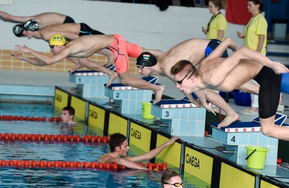 Foto: XV. ročník medzinárodných plaveckých pretekov Jarná cena Žiliny - padlo 8 rekordov