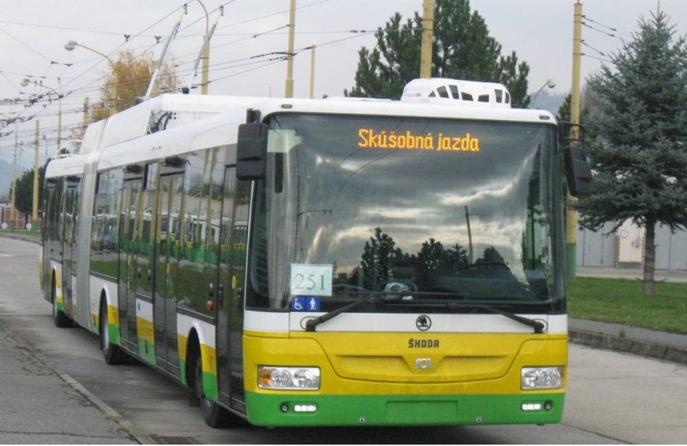 Foto: Vozový park MHD v Žiline by sa mal postupne rozšíriť o 27 nových trolejbusov