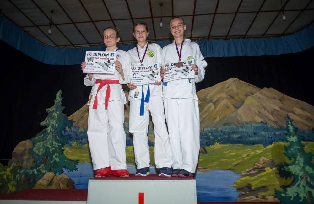 Foto: Úspešné mladé talenty žilinského karate z AC Uniza Žilina
