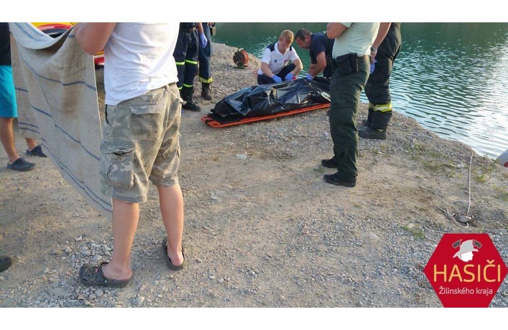 Foto: Na Lipoveckom jazere vo Vrútkach našli utopenú osobu