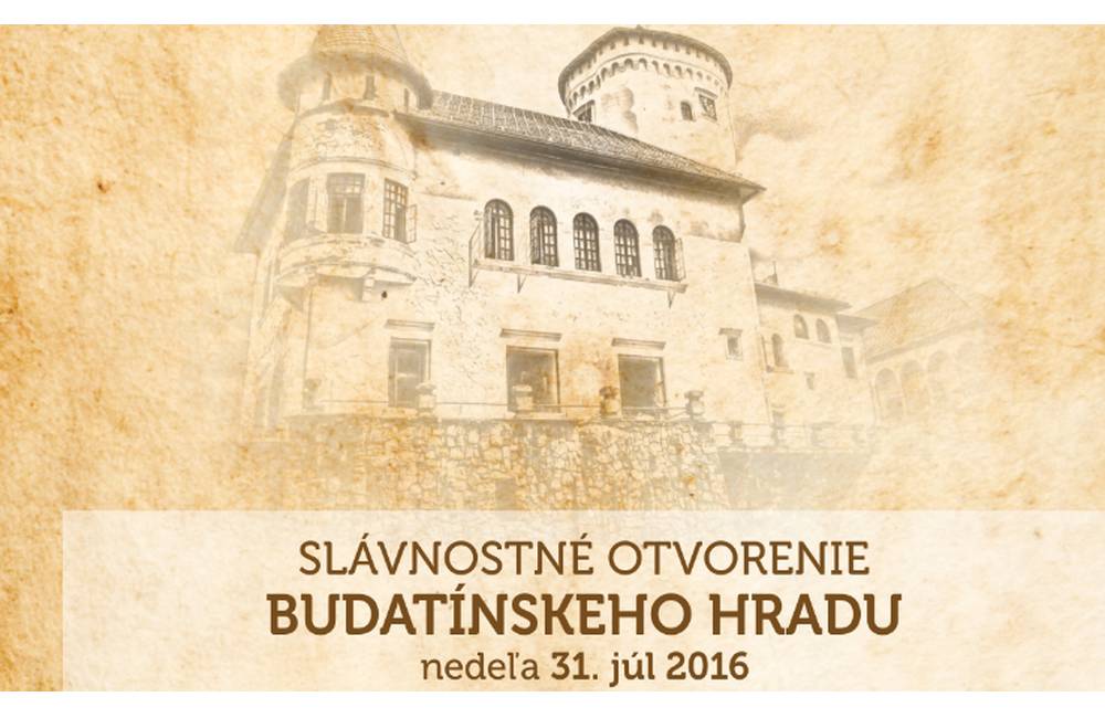 Foto: Budatínsky hrad slávnostne otvoria 31. júla, pripravený je bohatý program