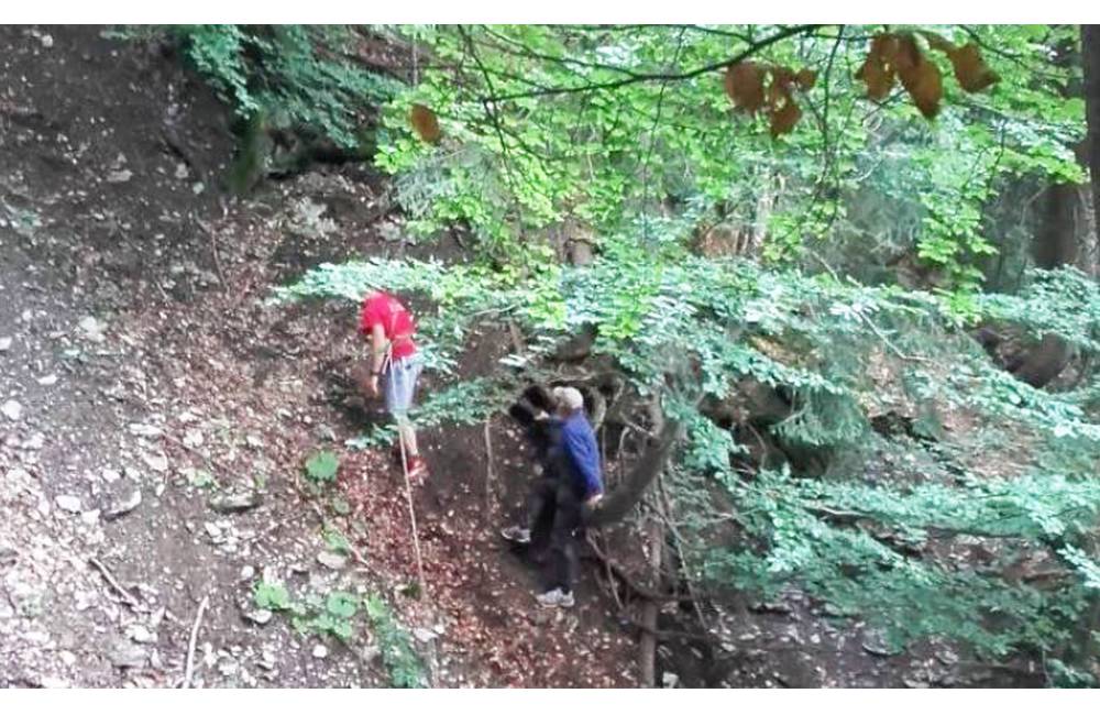 Foto: 61-ročný hubár sa v Šútovskej doline poranil, našťastie bol nablízku dobrovoľný horský záchranár