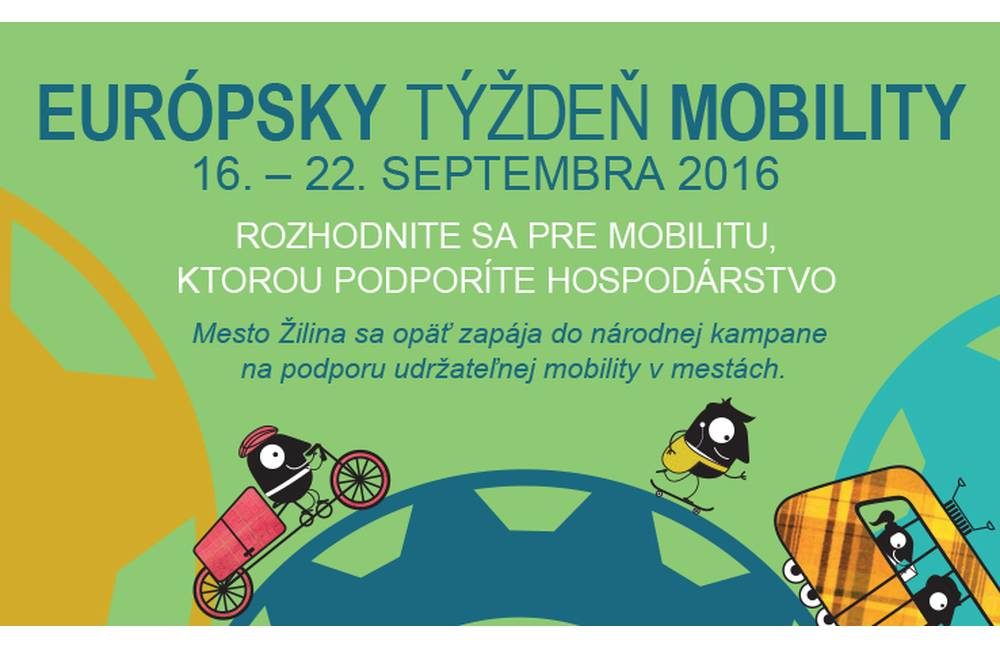Foto: V Žiline začne kampaň Európsky týždeň mobility 2016, vo štvrtok 22.9. bude MHD zadarmo