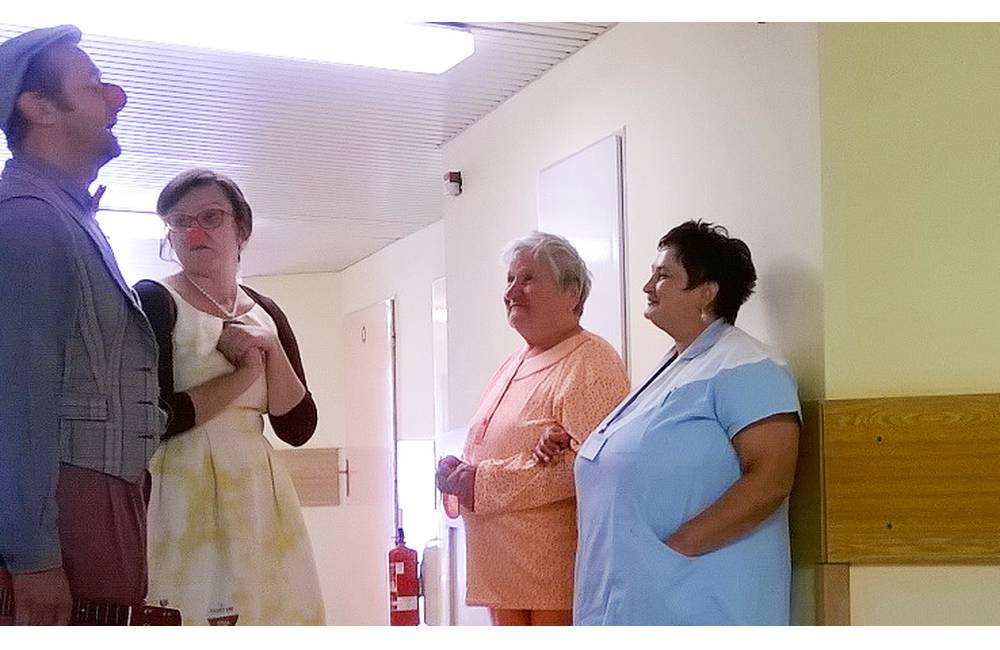 Foto: Zdravotní klauni potešili pacientov liečebne dlhodobo chorých vo FNsP Žilina