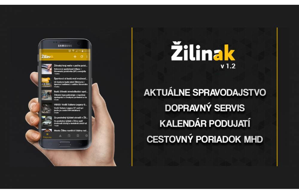 Foto: Mobilná aplikácia Žilinak pre Android prešla zásadnými zmenami - stiahnite si aktualizáciu