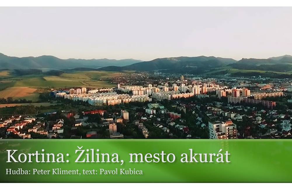 Foto: Kortina má nový videoklip k skladbe "Žilina, mesto akurát" zameraný na naše mesto
