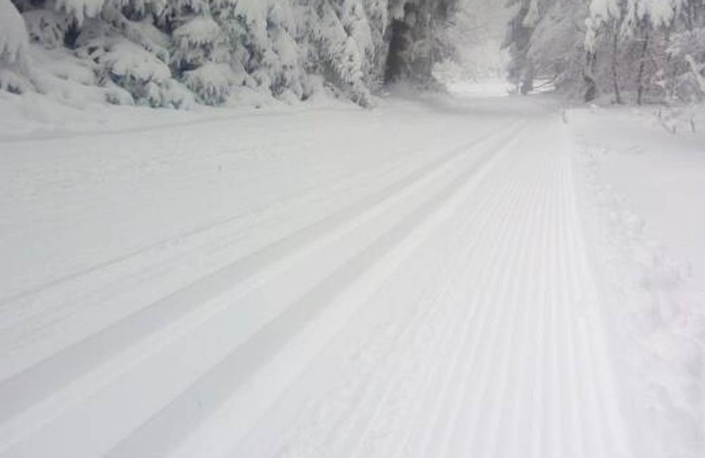 Foto: Milovníci zimných športov uvítali snehovú nádielku ktorá zasiahla Žilinský kraj