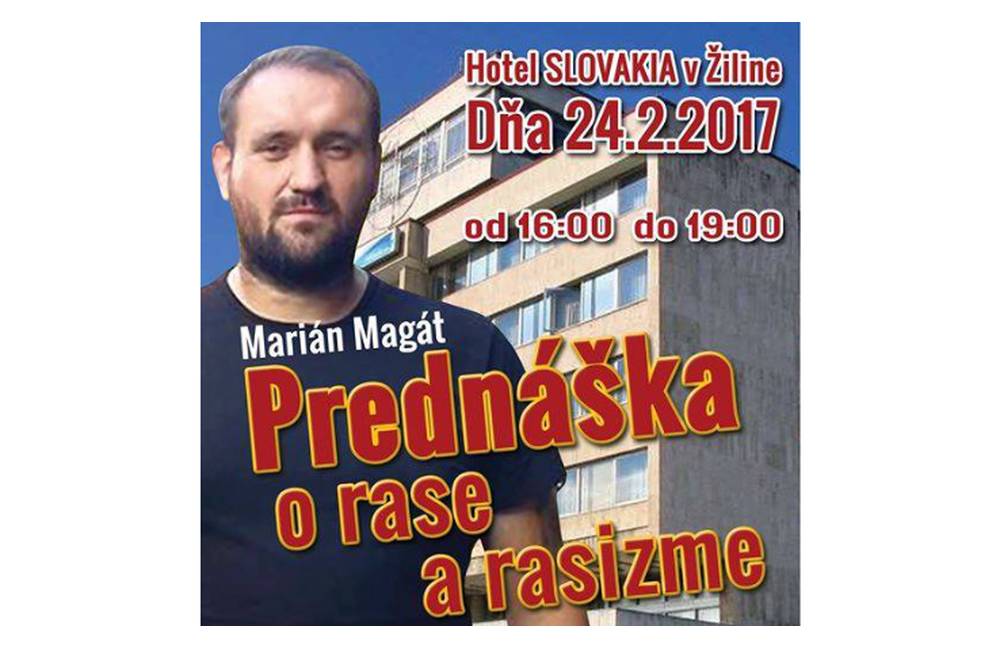 Foto: Prednášku muža obvineného z popierania holokaustu zrušili, Hotel Slovakia bol uvedený do omylu