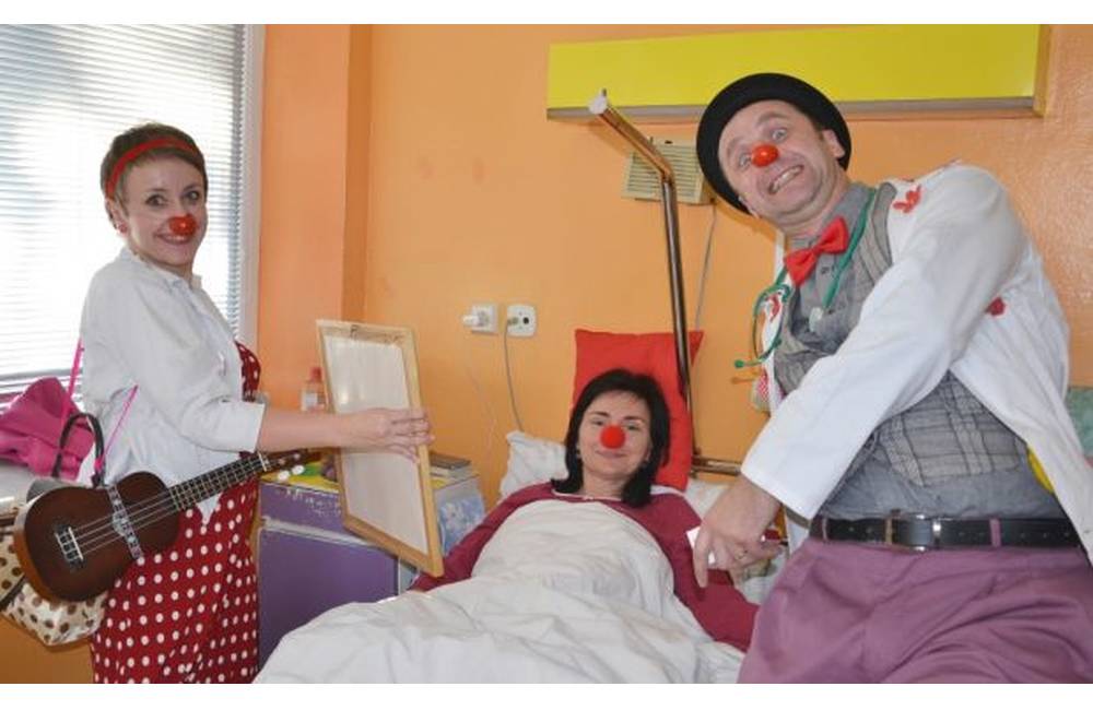 Foto: Zdravotní klauni fungujú už 13 rokov, pravidelne tešia aj pacientov FNsP Žilina