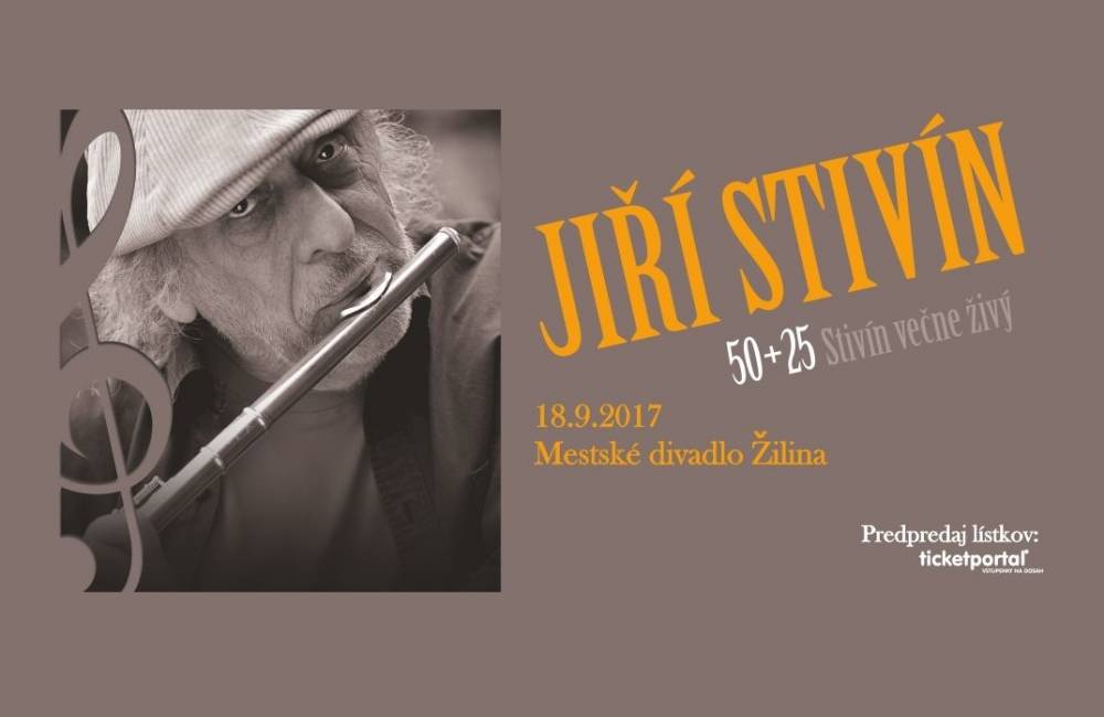 V Žiline sa predstaví významný český jazzový hudobník Jiří Stivín