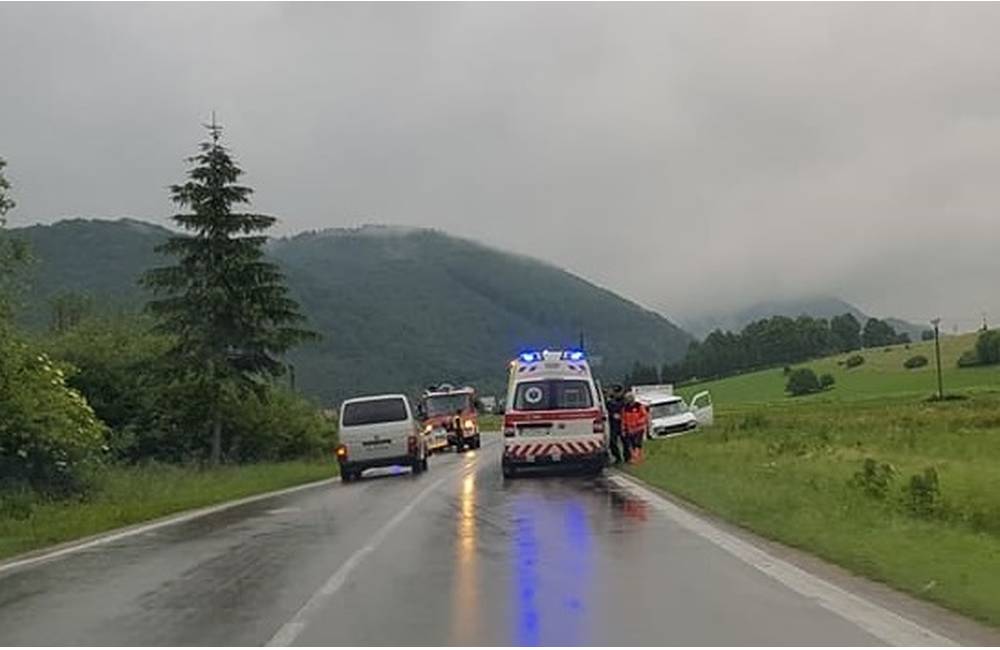 Foto: Na obchádzkovej trase Strečna, medzi Belou a Terchovou, došlo k ďalším dvom nehodám