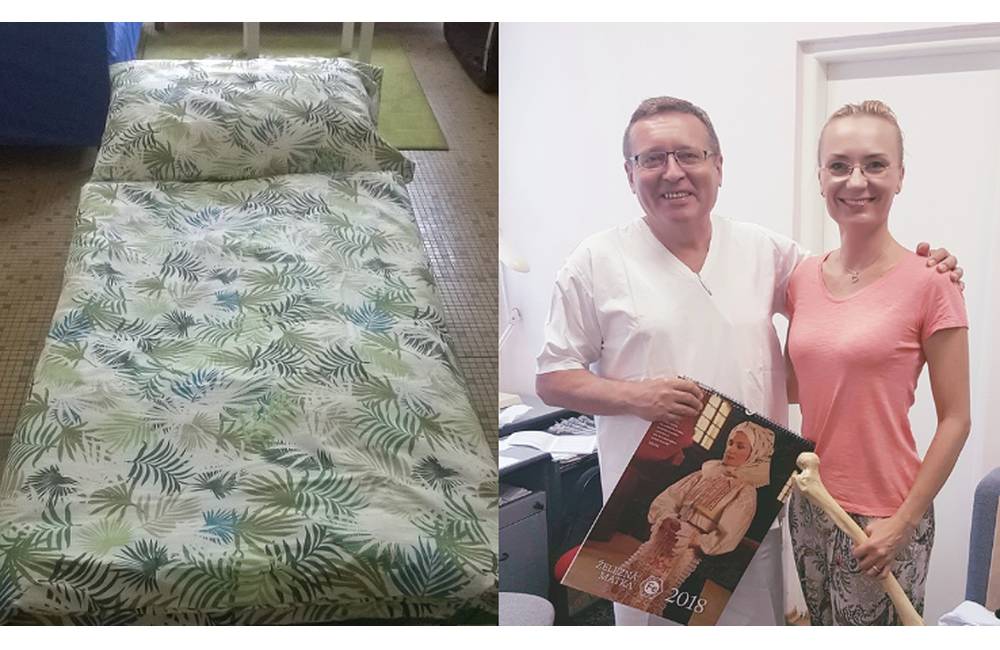 Na pediatrickej ortopédii pribudlo 6 skladacích postelí, daroval ich Klub železných matiek
