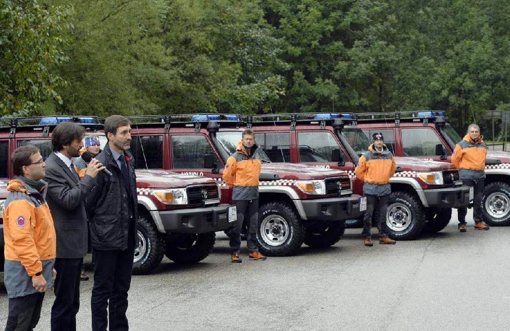 Horskí záchranári z HZS Malá Fatra dostali 11 nových, špeciálne upravených vozidiel