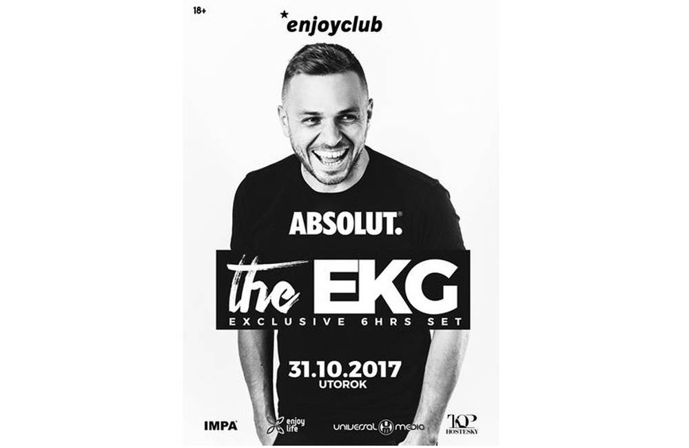 Netradičná párty v netradičnom čase - DJ EKG zavíta do enjoyclub-u Žilina v utorok 31. októbra