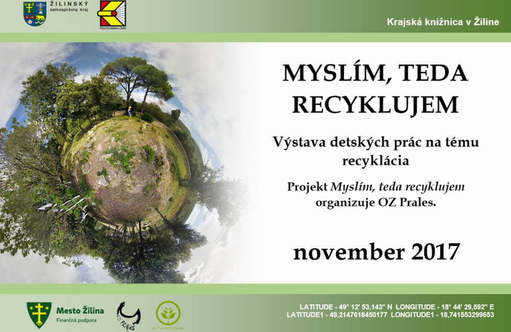 V krajskej knižnici v Žiline si môžete pozrieť výstavu detských prác na tému recyklácia