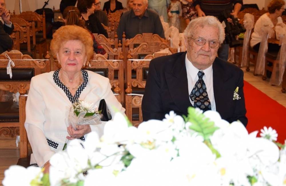 Diamantová svadba na Radnici: Manželia Šmárikovci si po 60. rokoch povedali spoločné „áno“