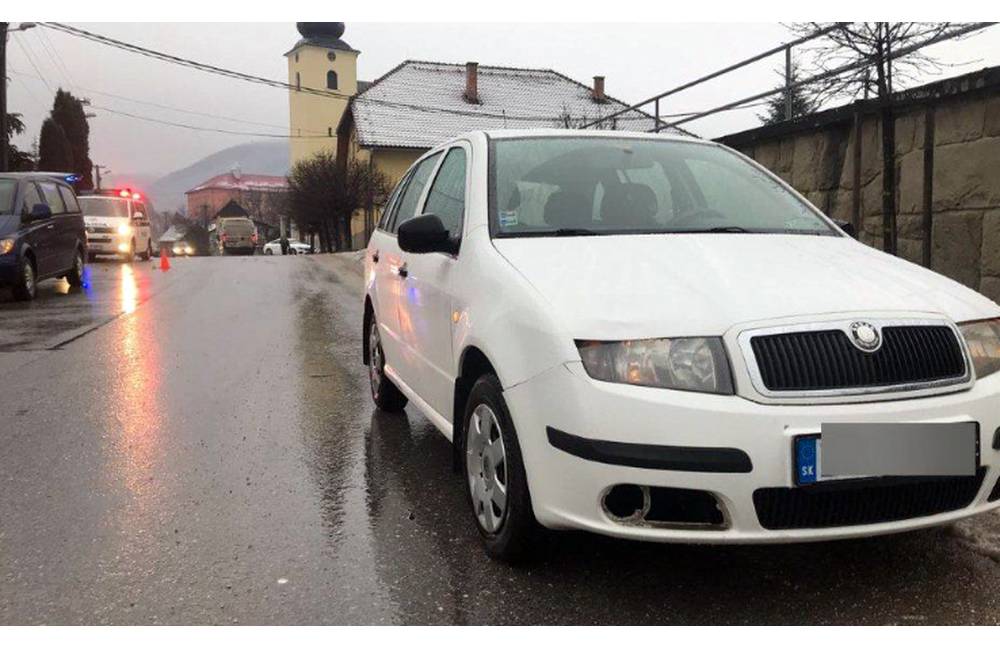 Zrážka automobilu s 83-ročnou chodkyňou v Štiavniku skončila tragicky, žena nemala reflexné prvky