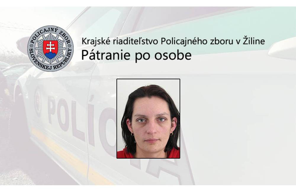 39-ročná Zuzana STRAŇAVOVÁ je od 5. decembra nezvestná, polícia po nej pátra
