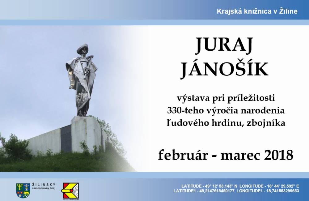Juraj Jánošík: Výstava pri príležitosti 330-teho výročia narodenia
