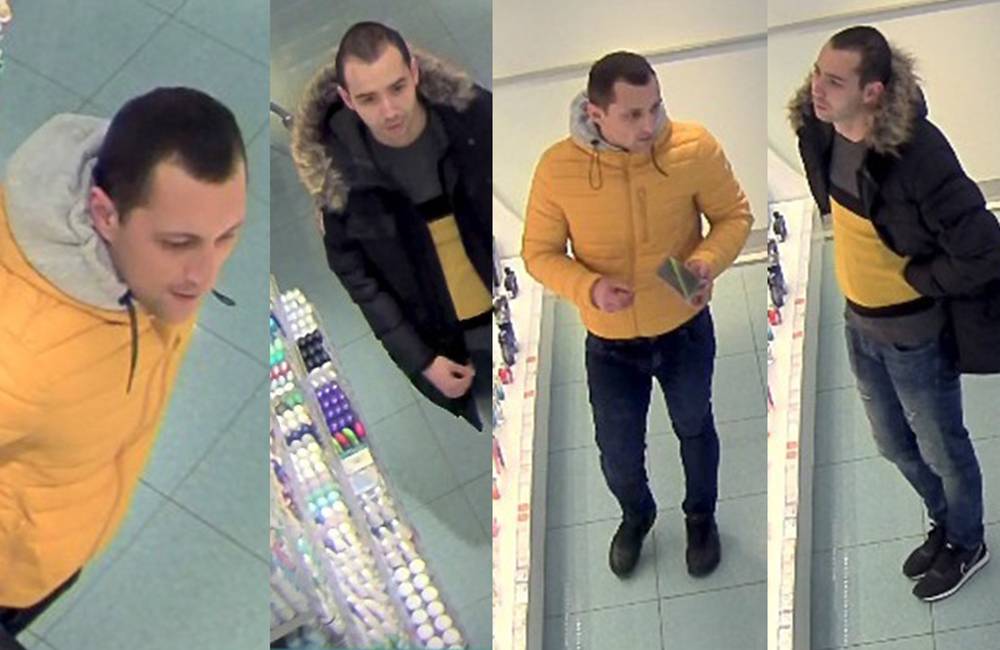 Z obchodného domu v Žiline bol odcudzený tovar za 132 eur, polícia pátra po totožnosti týchto mužov