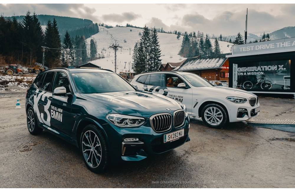 V Terchovej sa konala zážitková BMW GENERATION X TOUR s MD-Bavaria Žilina