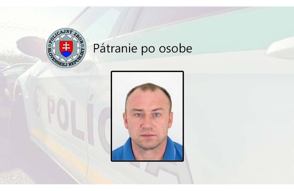 Polícia hľadá 41-ročného Patrika podozrivého z vydierania