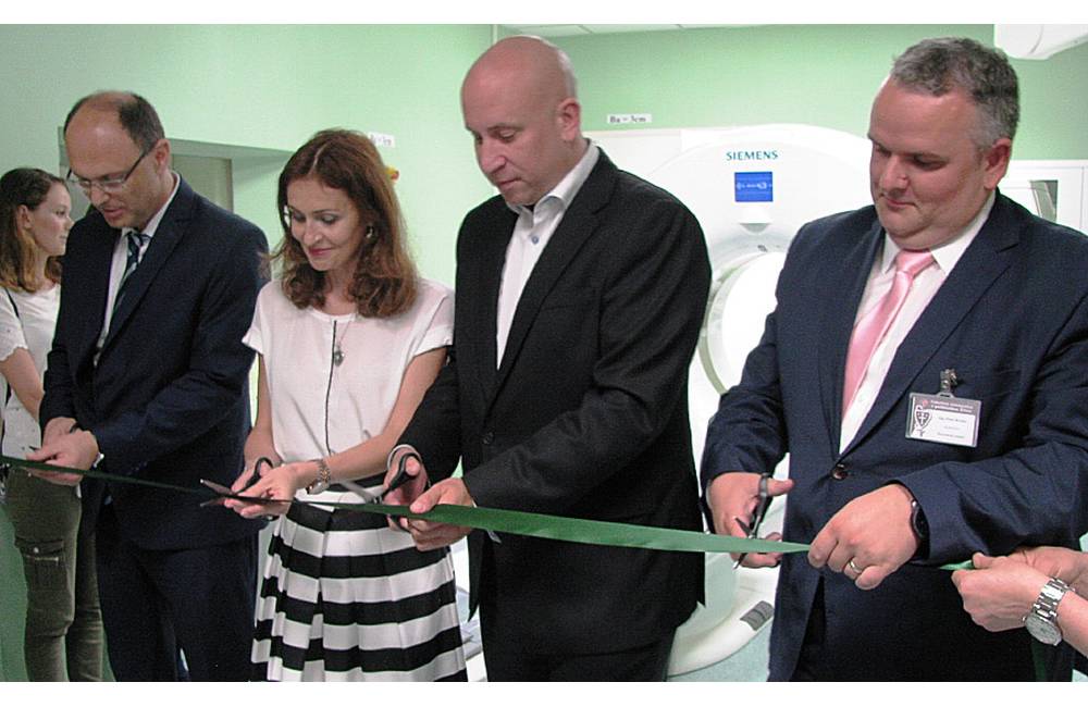 V Žiline dnes slávnostne odovzdali nové CT pracovisko a digitálny röntgen za takmer milión eur
