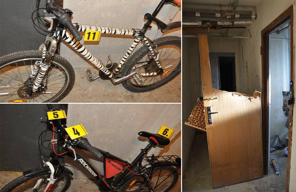 27-ročný Erik ukradol z pivnice bicykle a zamkol ich vo vedľajšej miestnosti, policajti ich našli