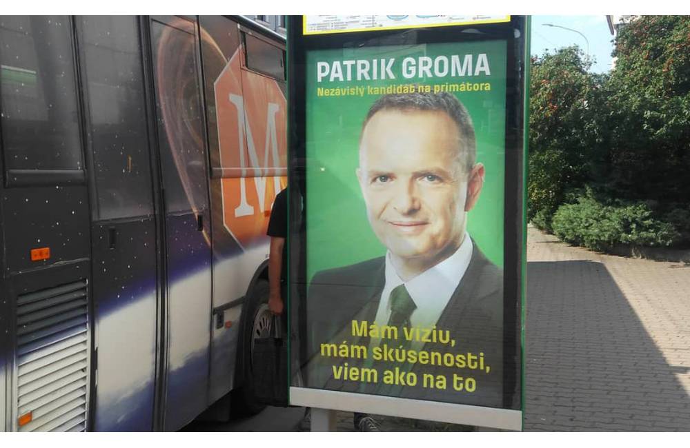Tretím kandidátom na primátora Žiliny je súčasný viceprimátor Patrik Groma, kandiduje ako nezávislý