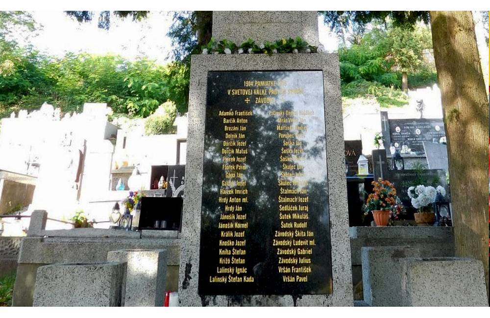Mesto obnovilo pamätný kríž padlým vojakom v Závodí