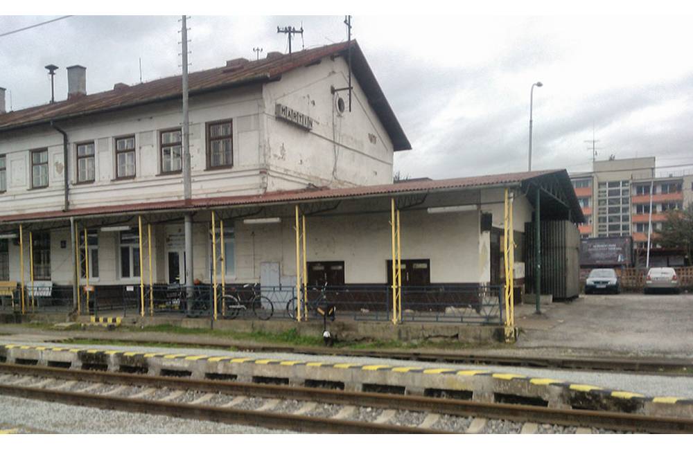 V Martine začína rekonštrukcia železničnej stanice, do 12 mesiacov ju komplexne opravia