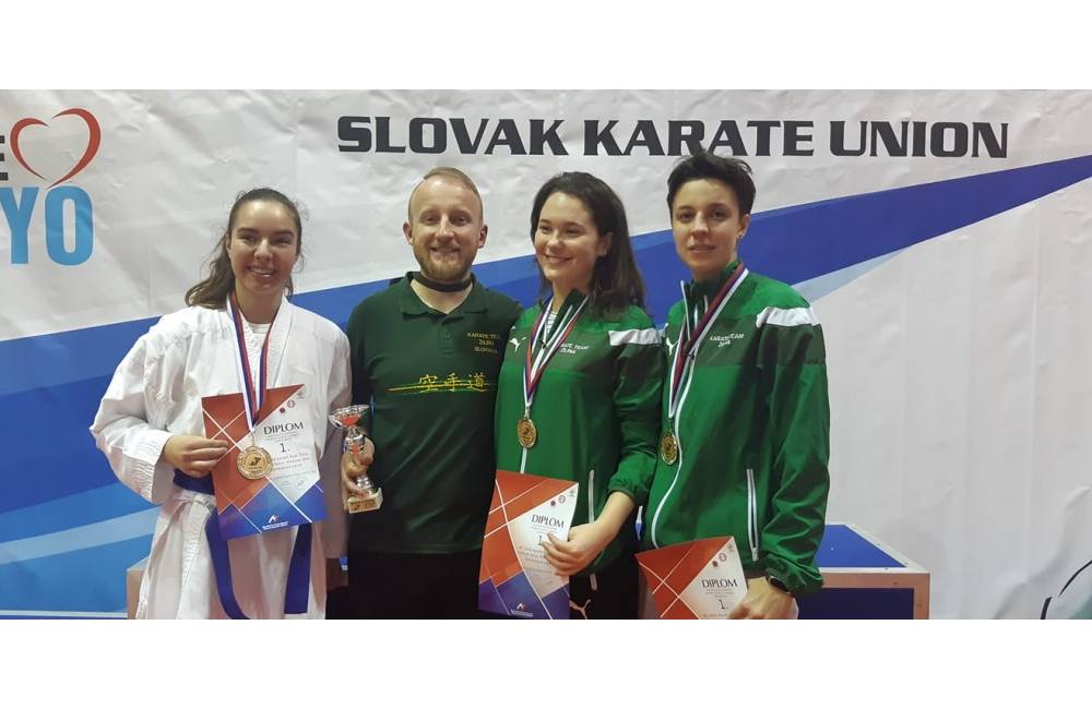 Dva tituly majstra Slovenska v karate putujú do Žiliny, postarali sa o ne Kuklová a Hrnková