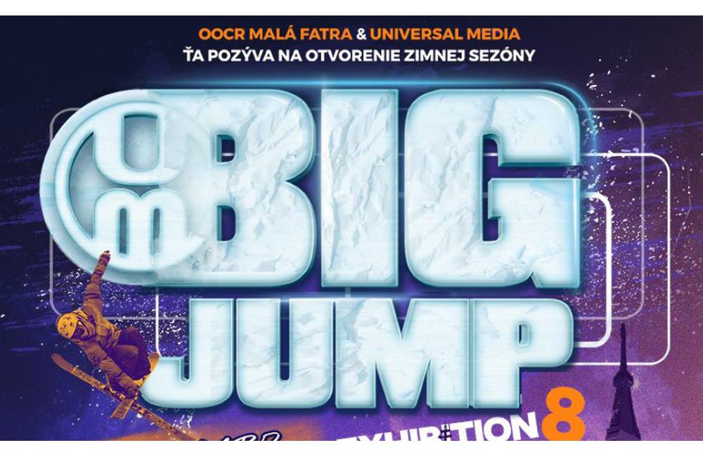BIG JUMP #8 zavíta 14. decembra do Žiliny na Hlinkovo námestie