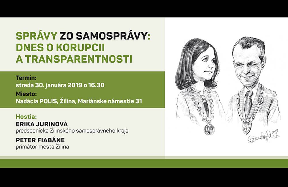Foto: Primátor Žiliny a predsedníčka ŽSK budú v stredu diskutovať o korupcii a transparentnosti