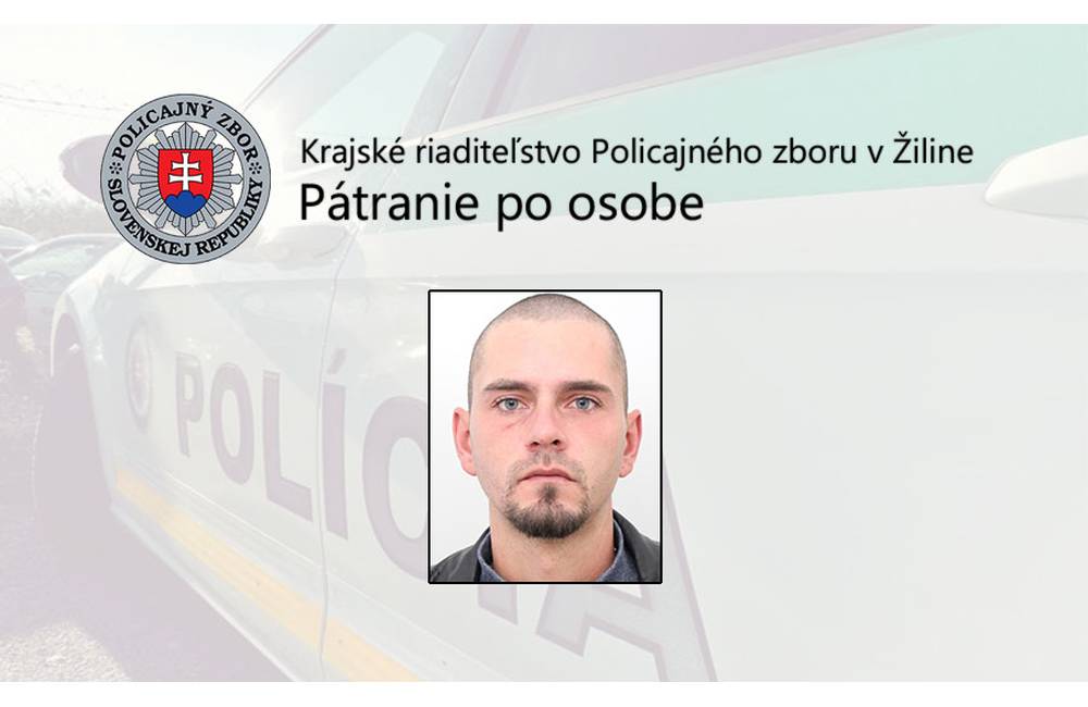 Polícia pátra po 33-ročnom mužovi menom Marek Graňa, má byť zatknutý pre ublíženie na zdraví