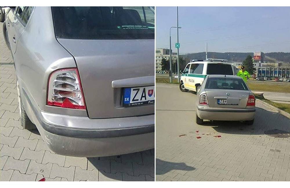 Čitateľ prosí o pomoc: Vodič SUV dnes na Bajzovej ulici nabúral auto a z miesta odišiel