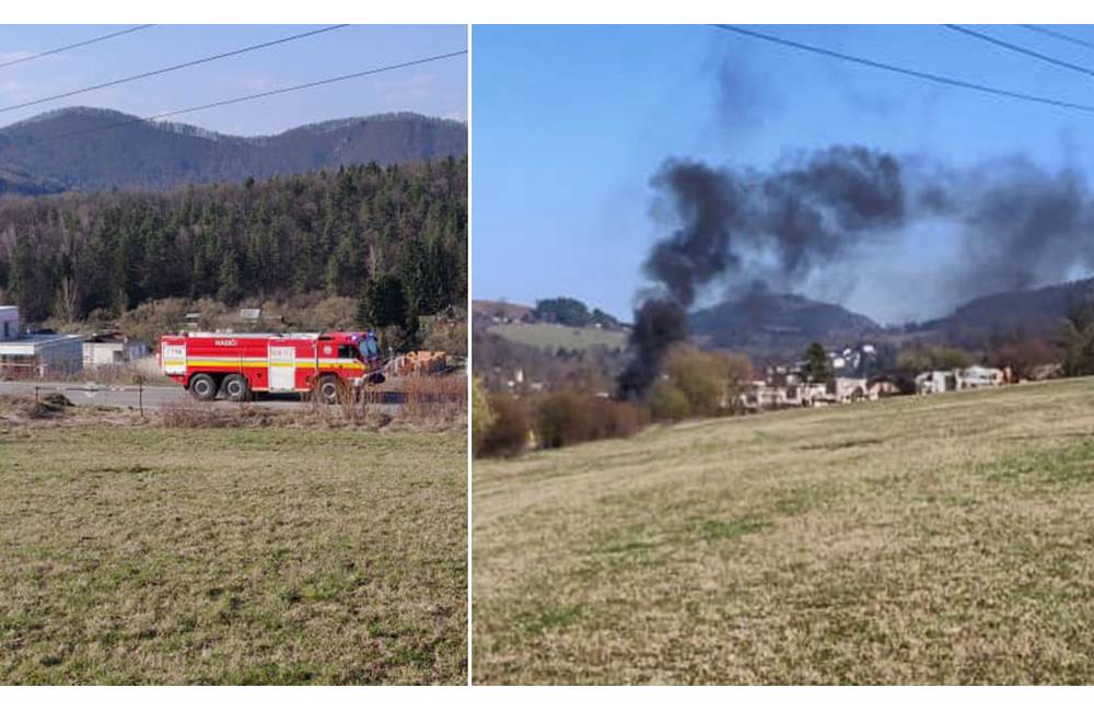 AKTUÁLNE: V mestskej časti Zádubnie horí rodinný dom, pri likvidácii požiaru zasahuje 9 hasičov