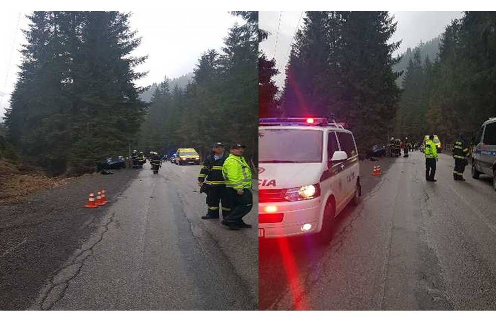 V Demänovskej doline narazila vodička do stromu, zraneniam na mieste podľahla