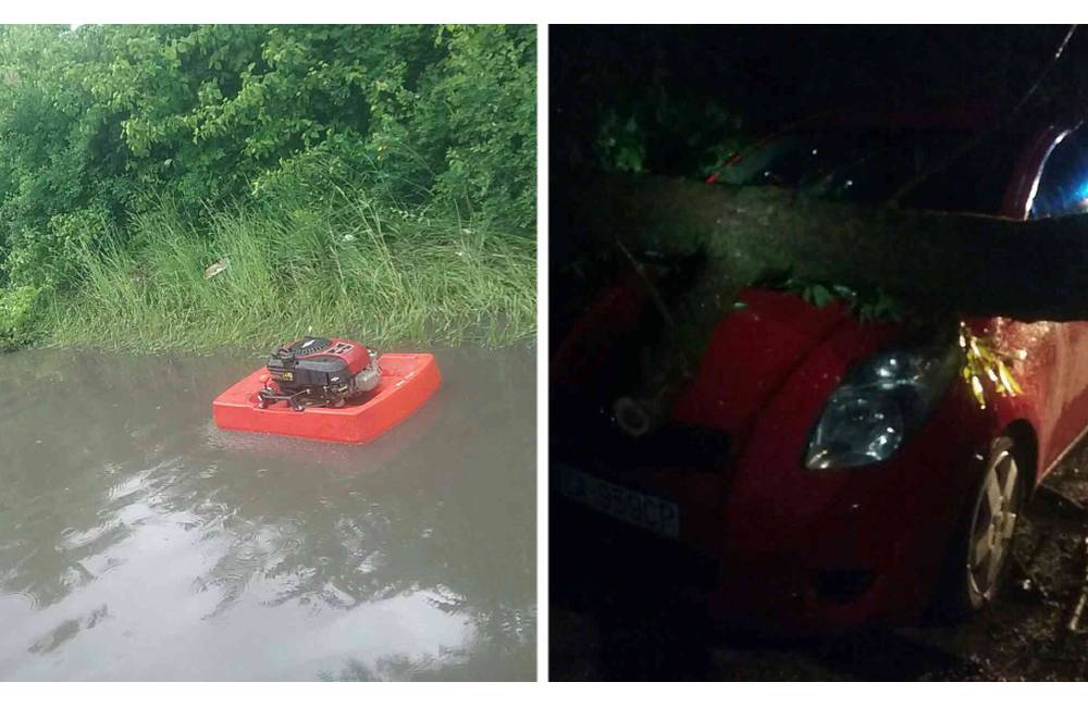 V dôsledku vytrvalého dažďa zasahovali hasiči v Žilinskom kraji pri 17 udalostiach
