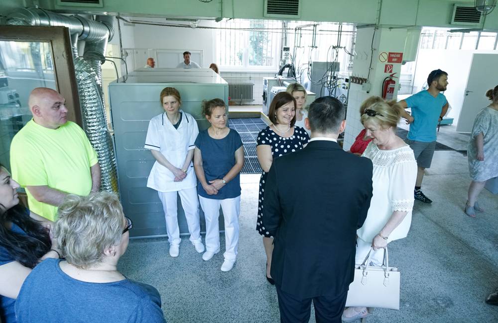  Sociálno-ekonomický podnik ŽSK dnes otvoril svoju prvú prevádzku - práčovnu v Žiline